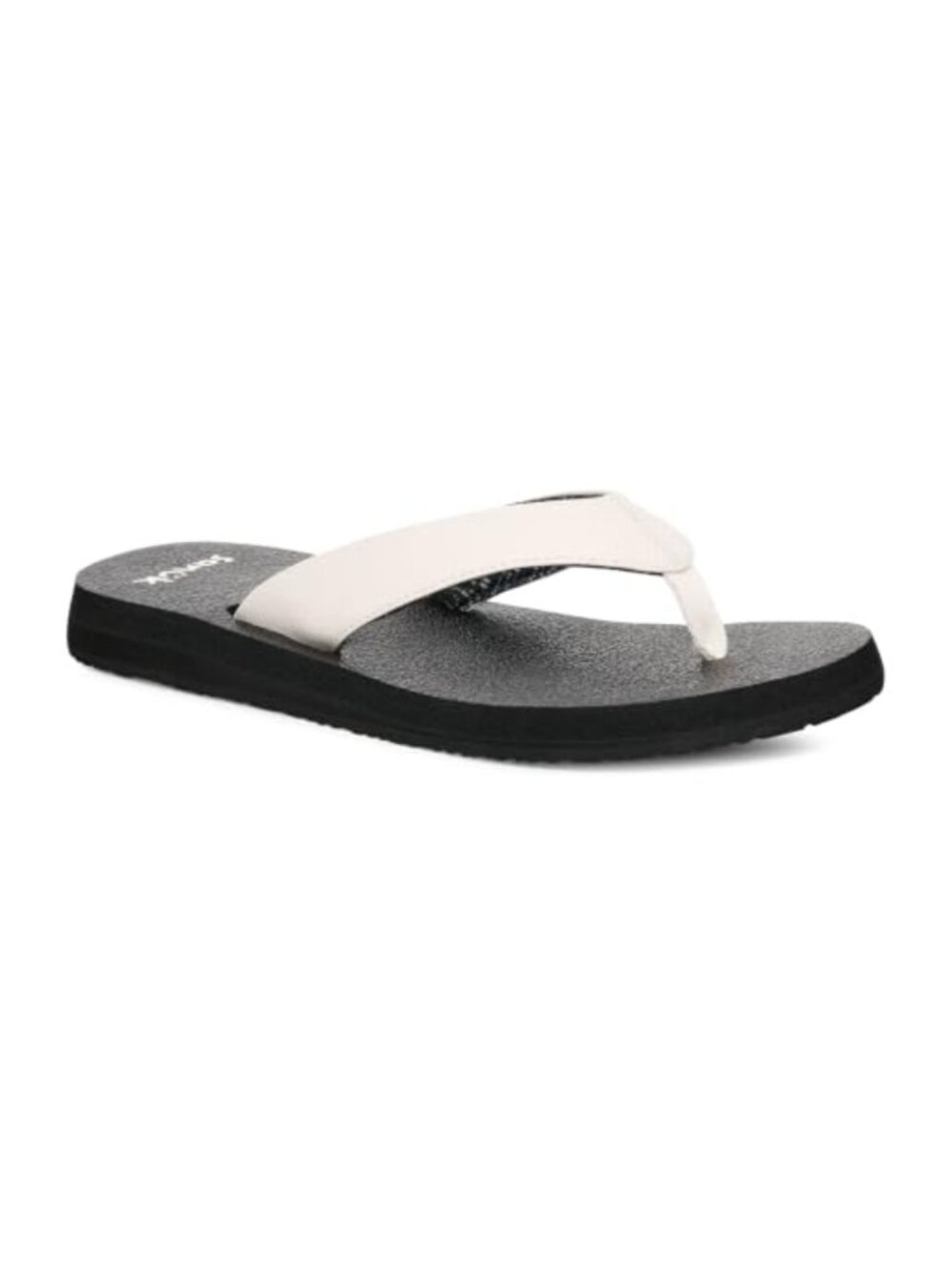 Yoga Mat Flip Flops Memory Foam Footbed Lightweight Beach Sandals